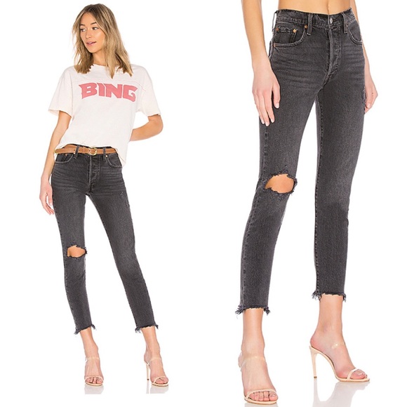 Levi’s • NWT 501 Skinny Jeans Sz 25 - Picture 2 of 8